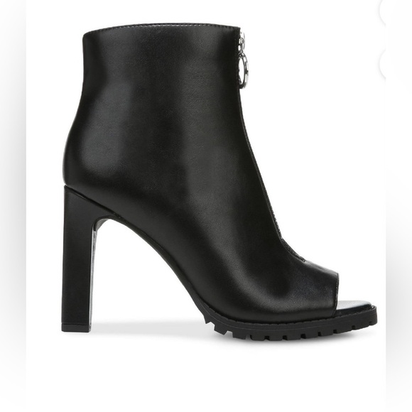 Bar III Dillan P Womens Faux Leather Ankle Booties Black Size 7.5M New - Picture 2 of 13